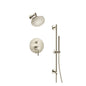 Flusso 100.3410 Two Output Shower Set With Shower Head, Hand Held And Slide Bar