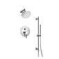 Flusso 100.3410 Two Output Shower Set With Shower Head, Hand Held And Slide Bar