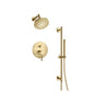 Flusso 100.3410 Two Output Shower Set With Shower Head, Hand Held And Slide Bar