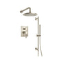 Flusso 100.3450 Two Output Shower Set With Shower Head, Hand Held And Slide Bar