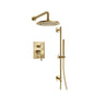 Flusso 100.3450 Two Output Shower Set With Shower Head, Hand Held And Slide Bar