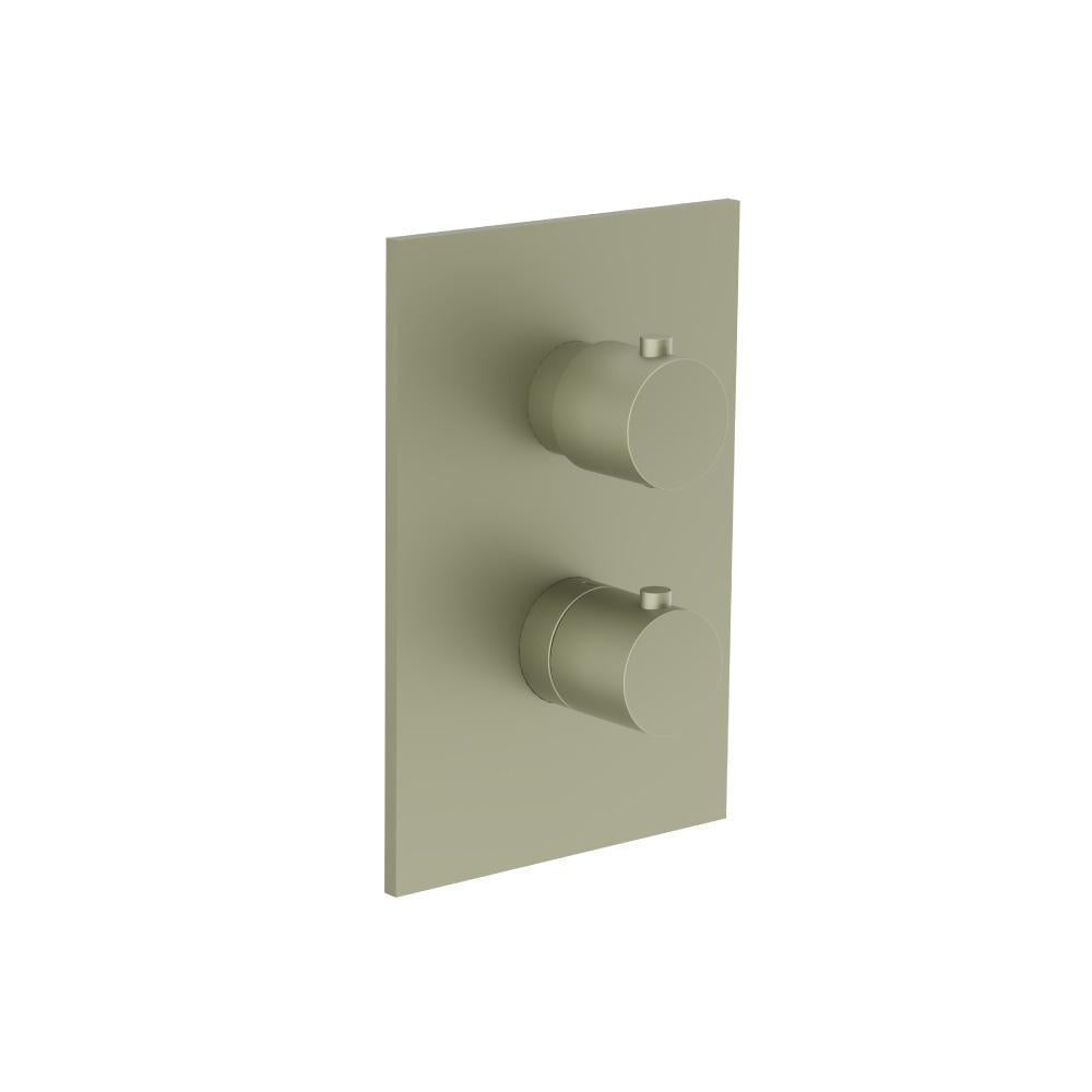 Flusso 100.4101 3/4" Thermostatic Shower Valve & Trim - 1 Output