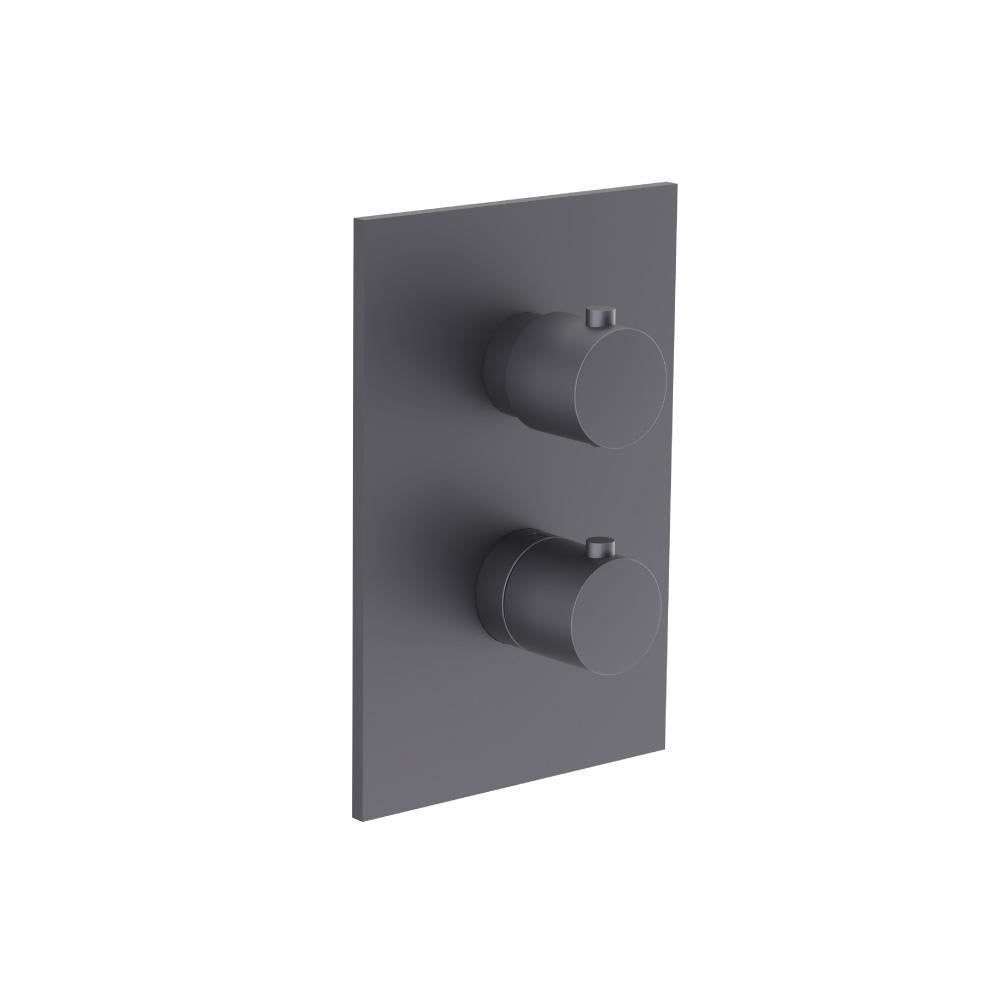 Flusso 100.4101 3/4" Thermostatic Shower Valve & Trim - 1 Output