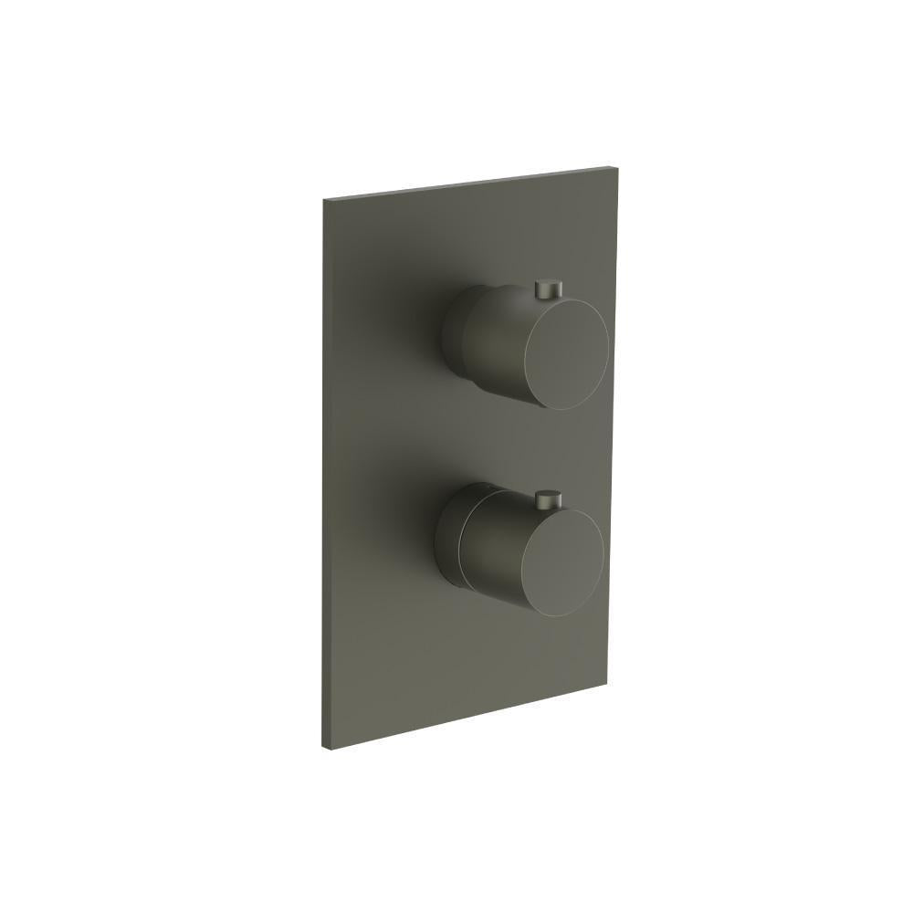 Flusso 100.4101 3/4" Thermostatic Shower Valve & Trim - 1 Output
