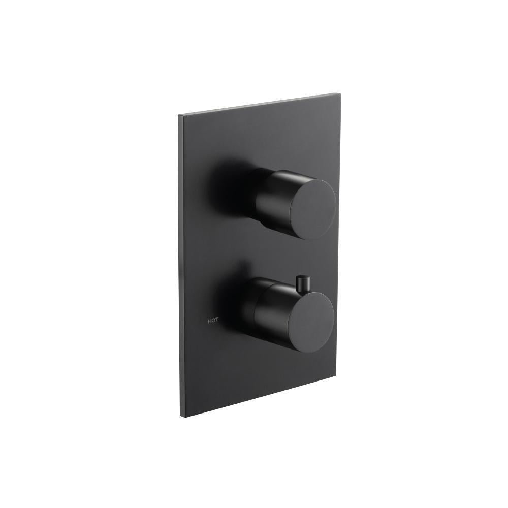 Flusso 100.4301 3/4" Thermostatic Valve & Trim - 3 Output