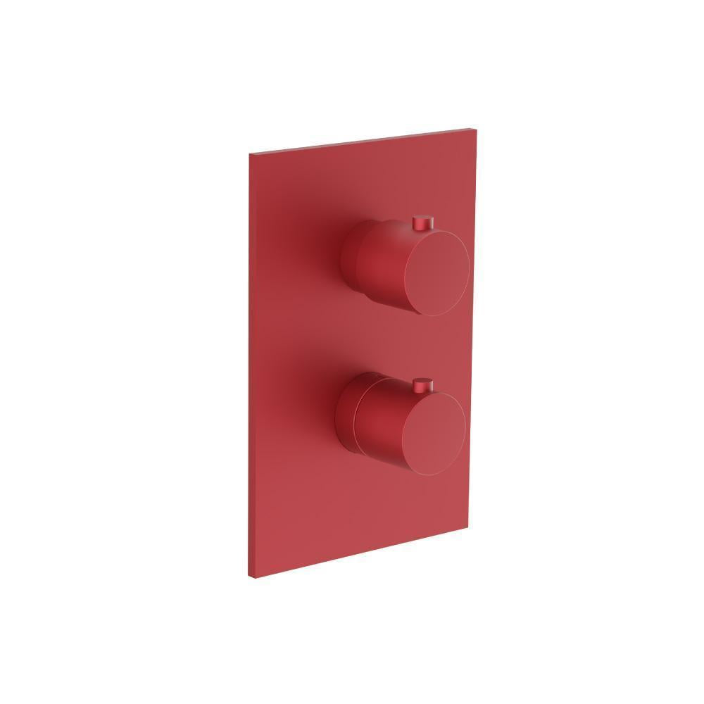 Flusso 100.4301 3/4" Thermostatic Valve & Trim - 3 Output