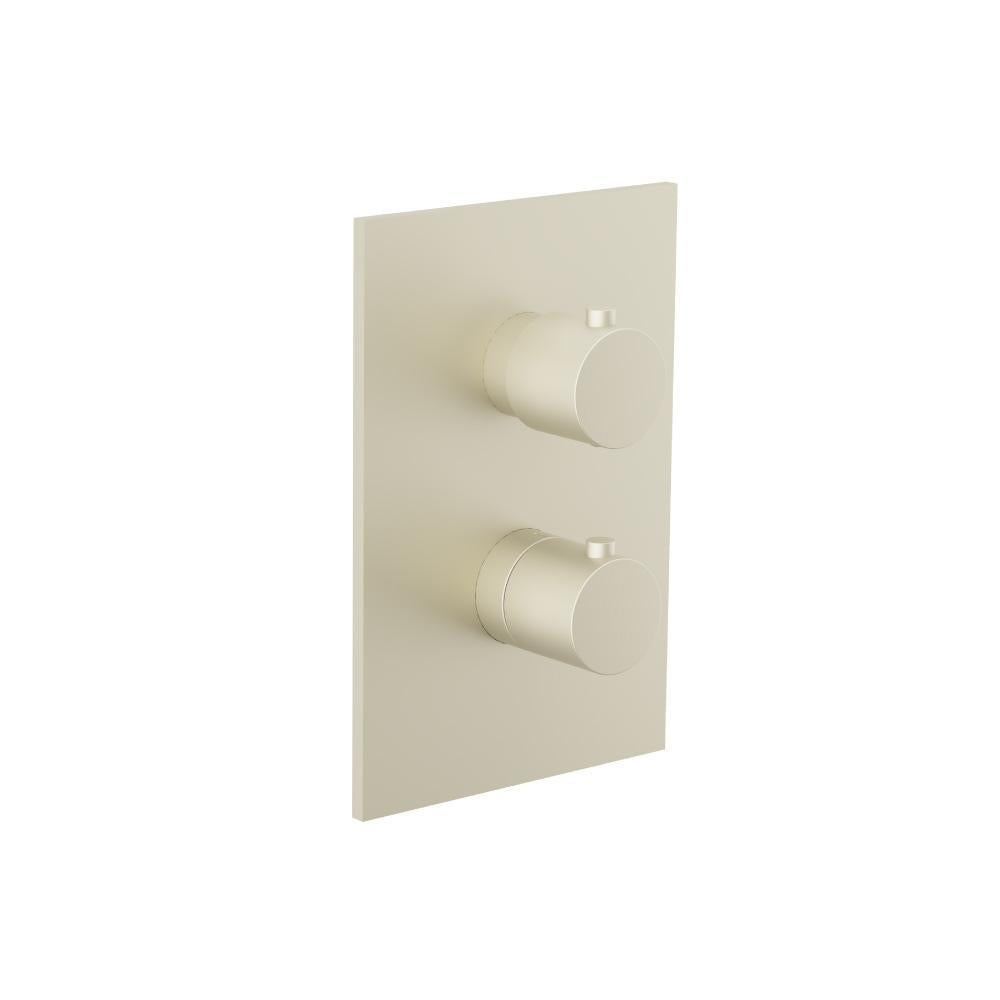 Flusso 100.4301 3/4" Thermostatic Valve & Trim - 3 Output
