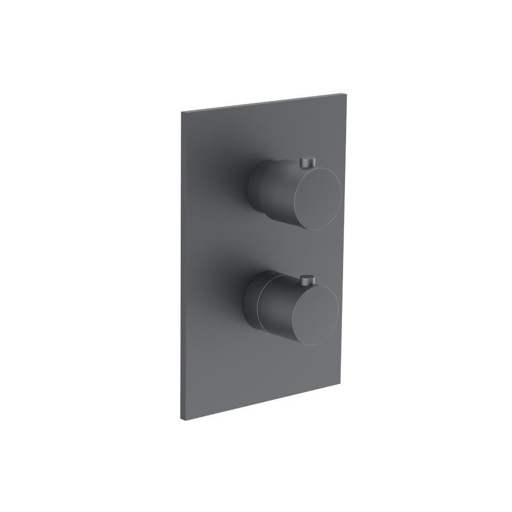 Flusso 100.4301 3/4" Thermostatic Valve & Trim - 3 Output