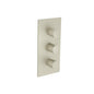 Flusso 100.4401 3/4" Thermostatic Valve and Trim - 2 Outputs