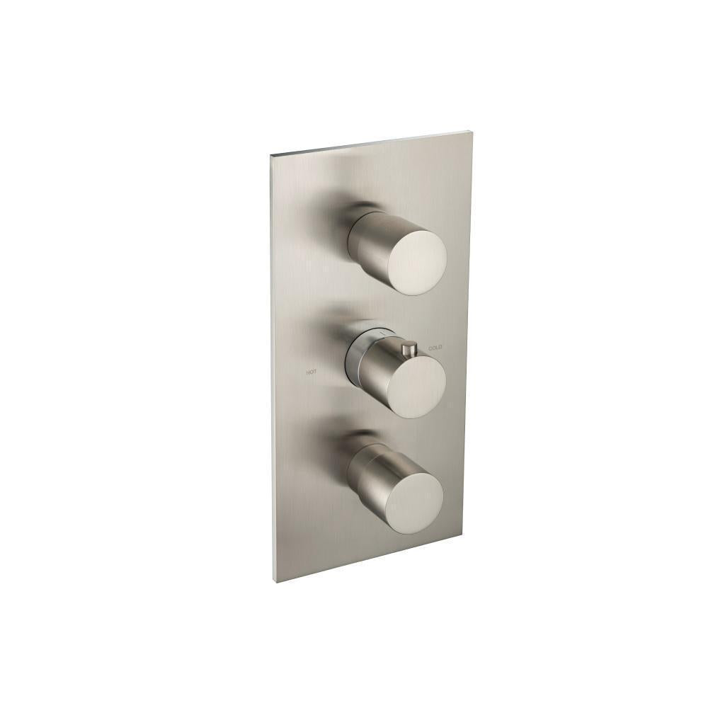 Flusso 100.4801 3/4" Thermostatic Valve & Trim - 4 Output