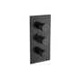 Flusso 100.4801 3/4" Thermostatic Valve & Trim - 4 Output