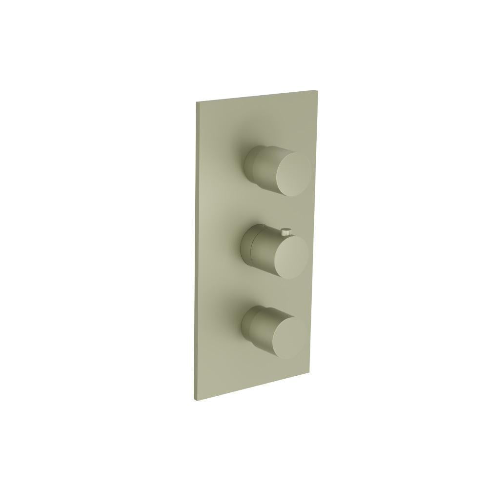 Flusso 100.4501 3/4" Thermostatic Valve With Trim - 3 Output
