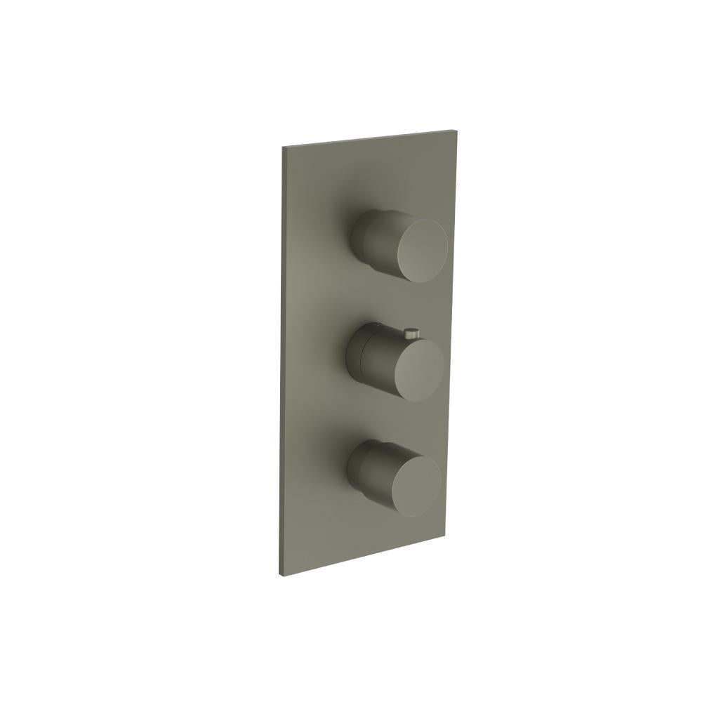 Flusso 100.4501 3/4" Thermostatic Valve With Trim - 3 Output