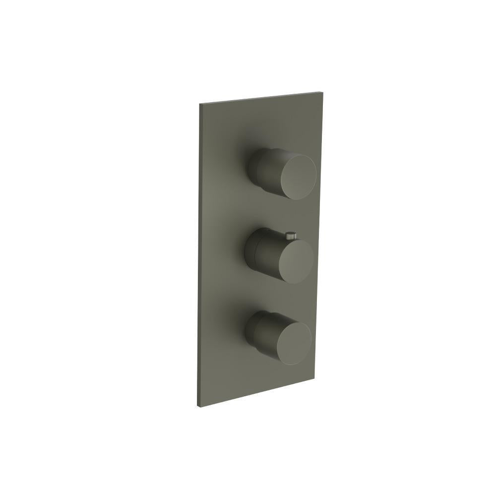 Flusso 100.4801 3/4" Thermostatic Valve & Trim - 4 Output