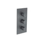 Flusso 100.4801 3/4" Thermostatic Valve & Trim - 4 Output