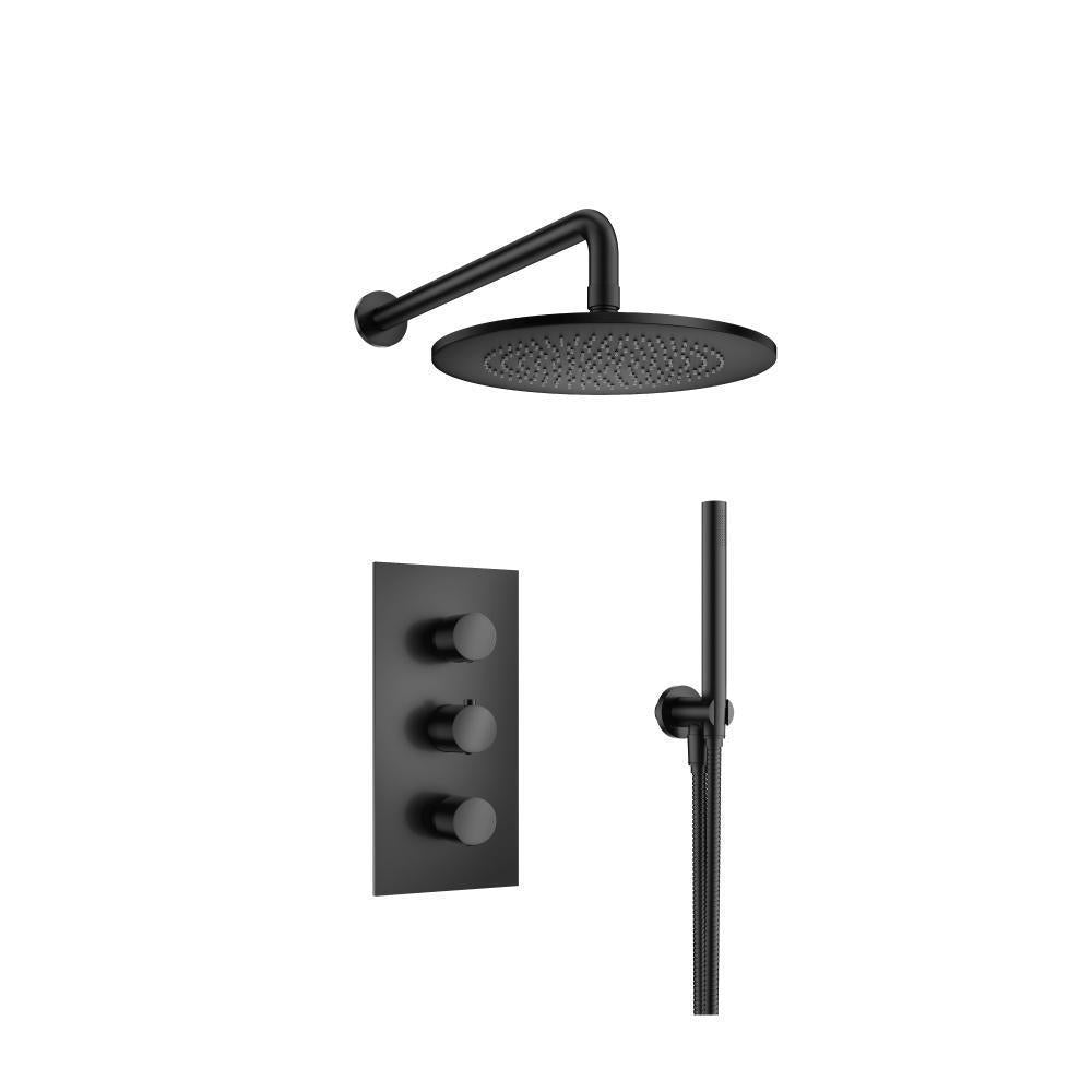 Flusso 100.7150 Two Output Shower Set With Shower Head And Hand Held