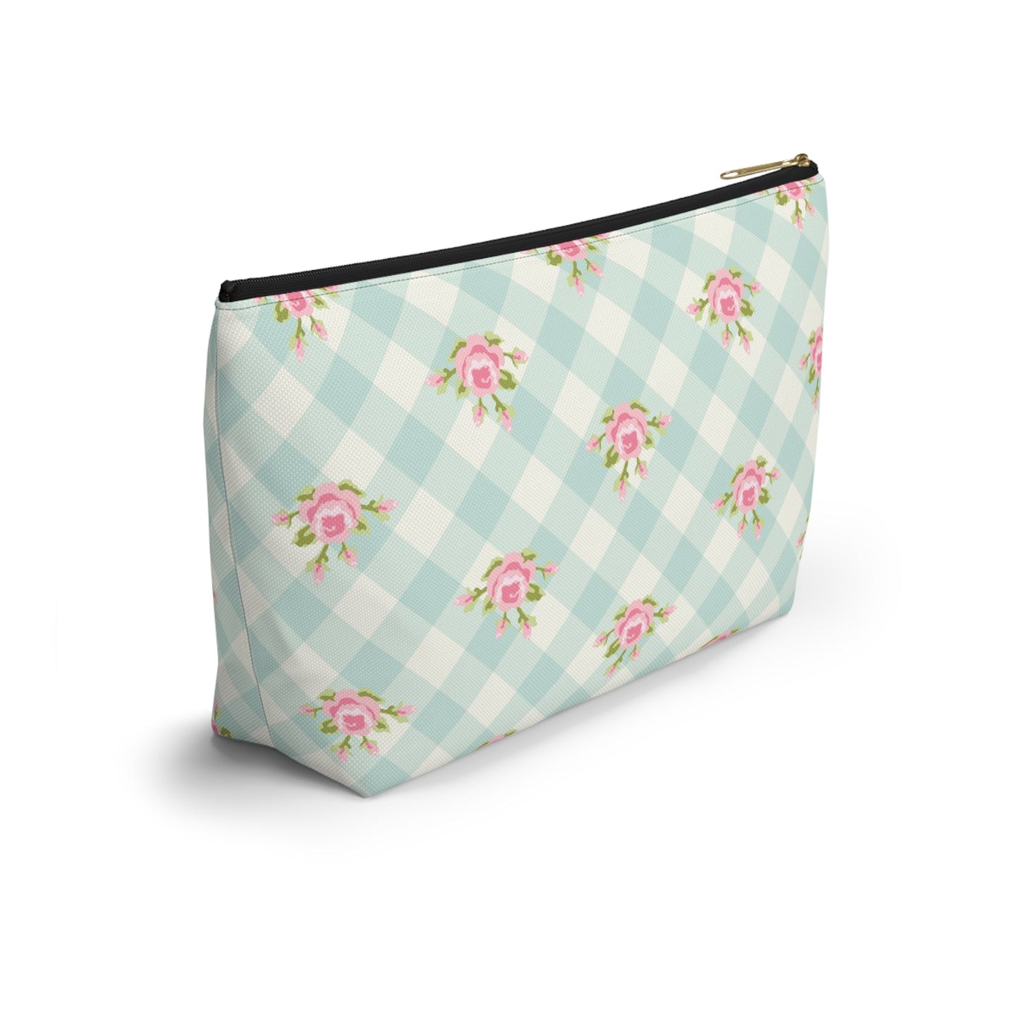 Customizable: Charming Floral Accessory Pouch | Perfect for Makeup, Travel, Gifts, Home Organization, Cute Storage