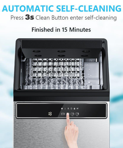 100LBS/200LBS/265LBS  Freestanding Commercial Ice Maker Z5845A