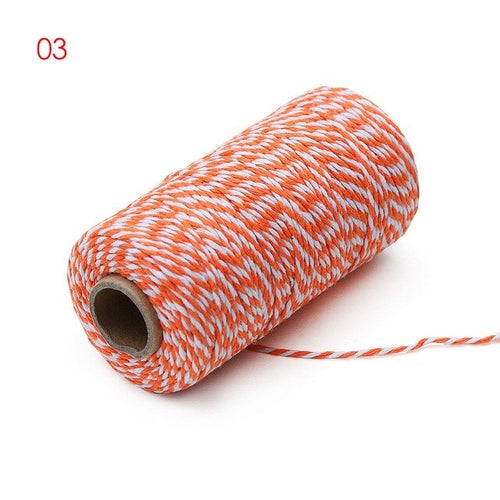 100m/roll DIY Colorful 2ply Bakers Twine String