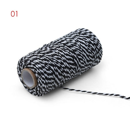 100m/roll DIY Colorful 2ply Bakers Twine String