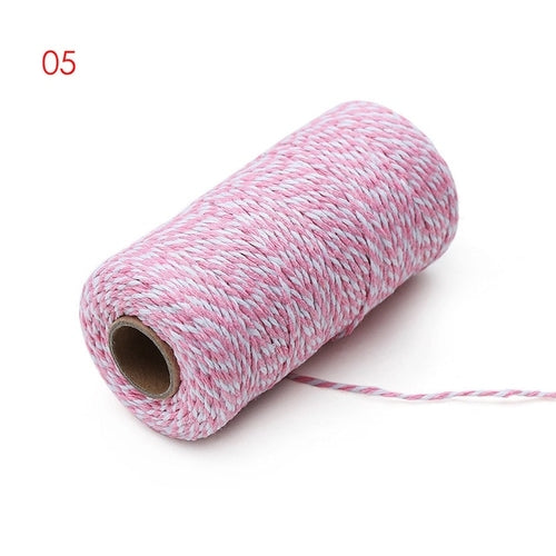 100m/roll DIY Colorful 2ply Bakers Twine String