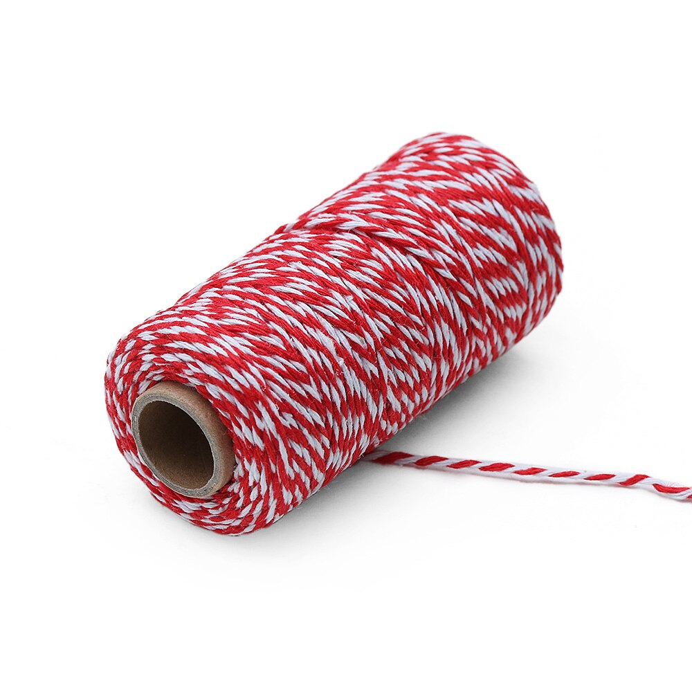 100m/roll DIY Colorful 2ply Bakers Twine String