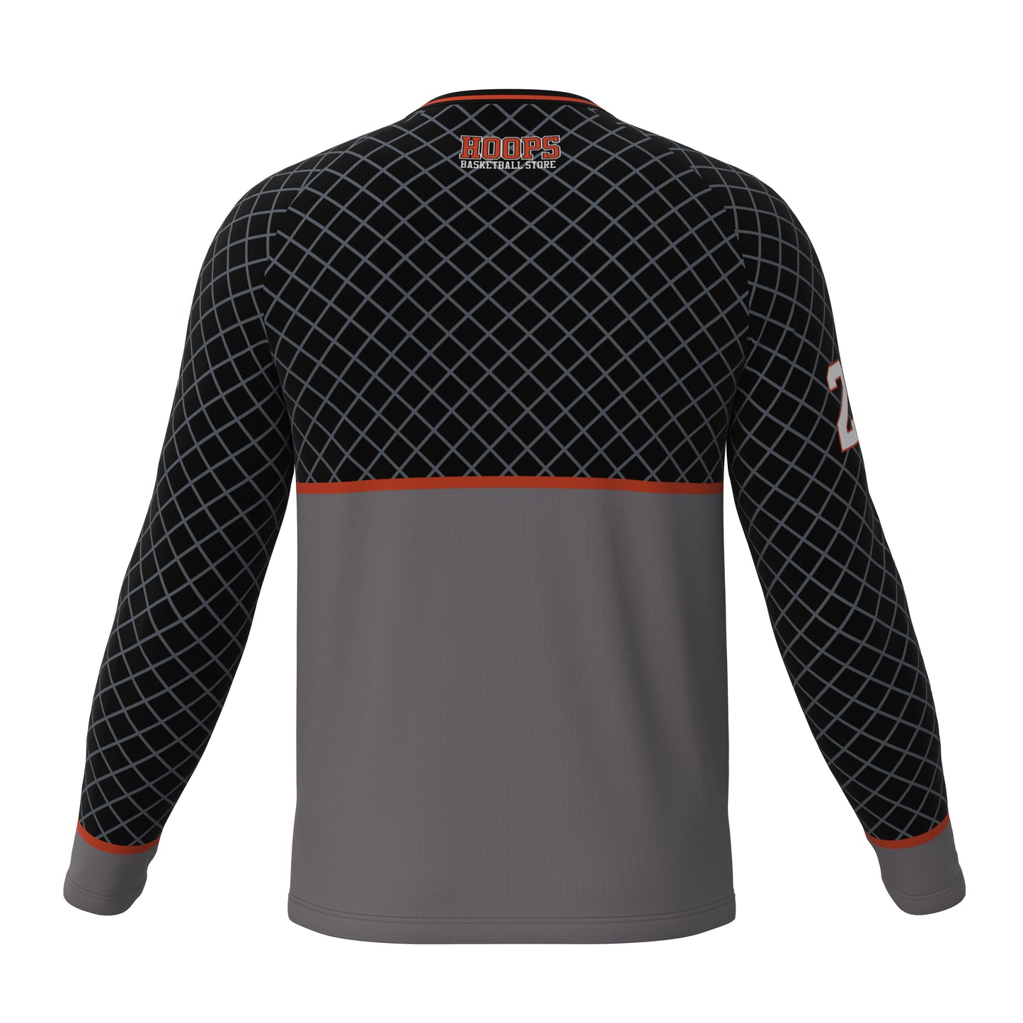 Custom Digital Print Basketball Warm-Up Shirt - 1013