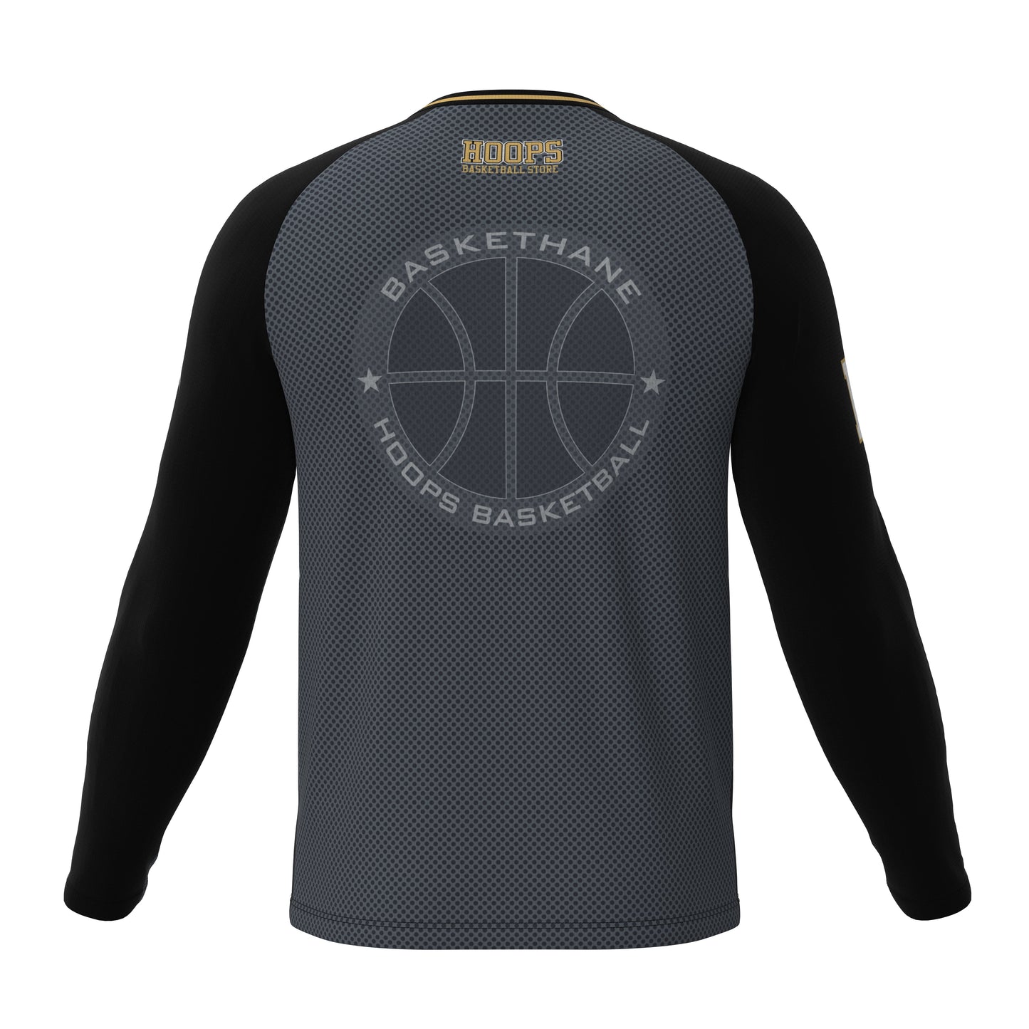 Custom Digital Print Basketball Warm-Up Shirt - 1017