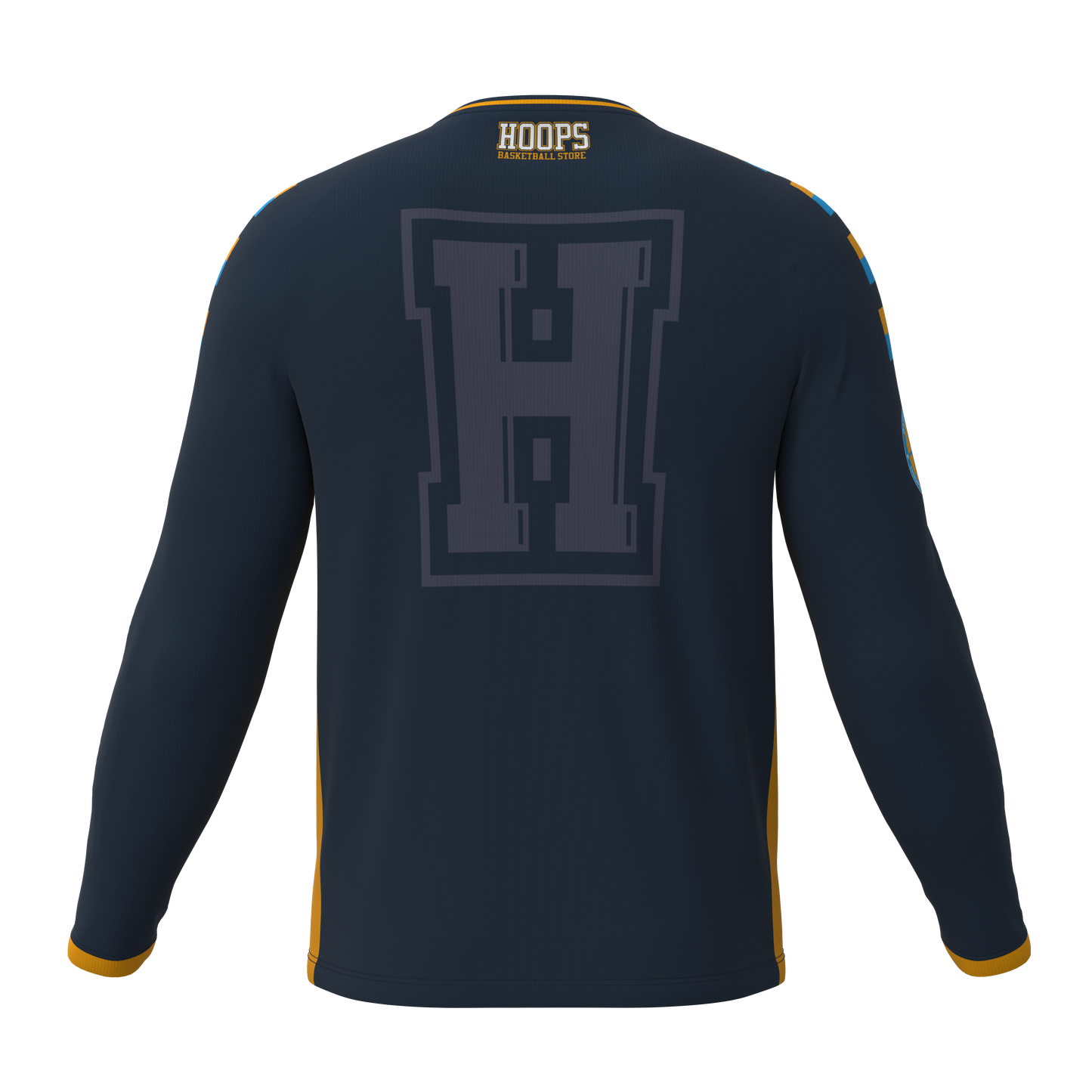 Custom Digital Print Basketball Warm-Up Shirt - 1018