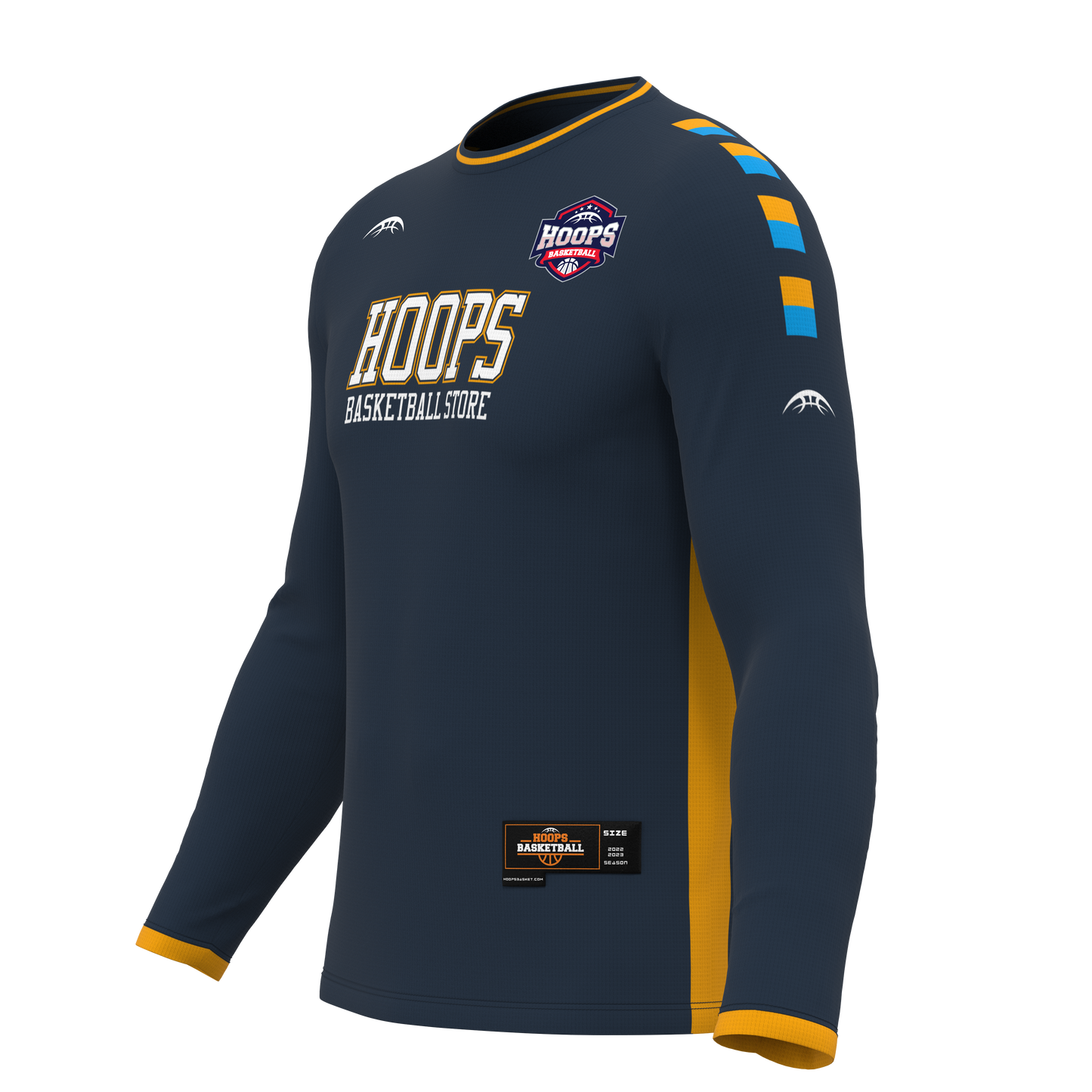 Custom Digital Print Basketball Warm-Up Shirt - 1018