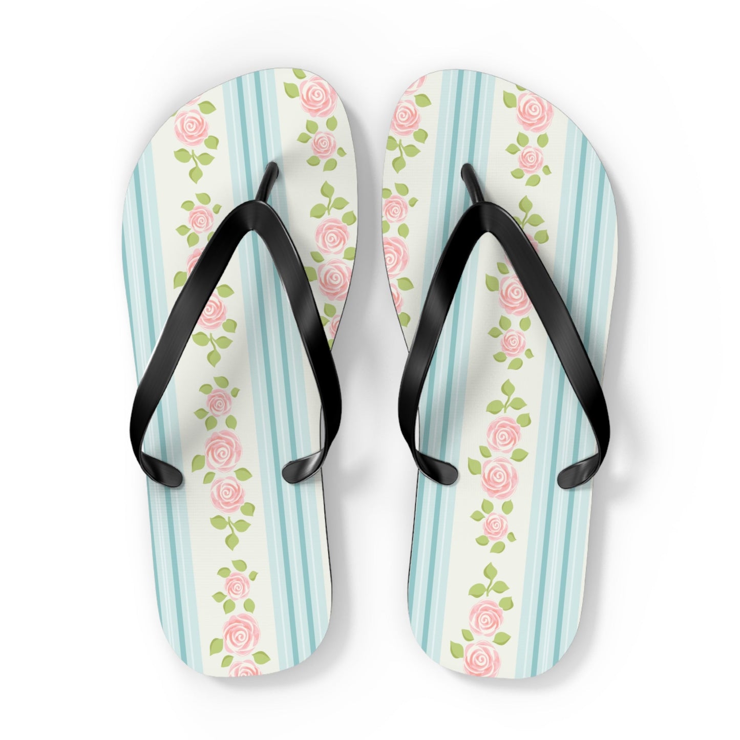 Customizable: Floral Flip Flops | Stylish Summer Sandals | Beach Footwear | Vacation Essentials | Poolside Comfort | Garden Party Sandals