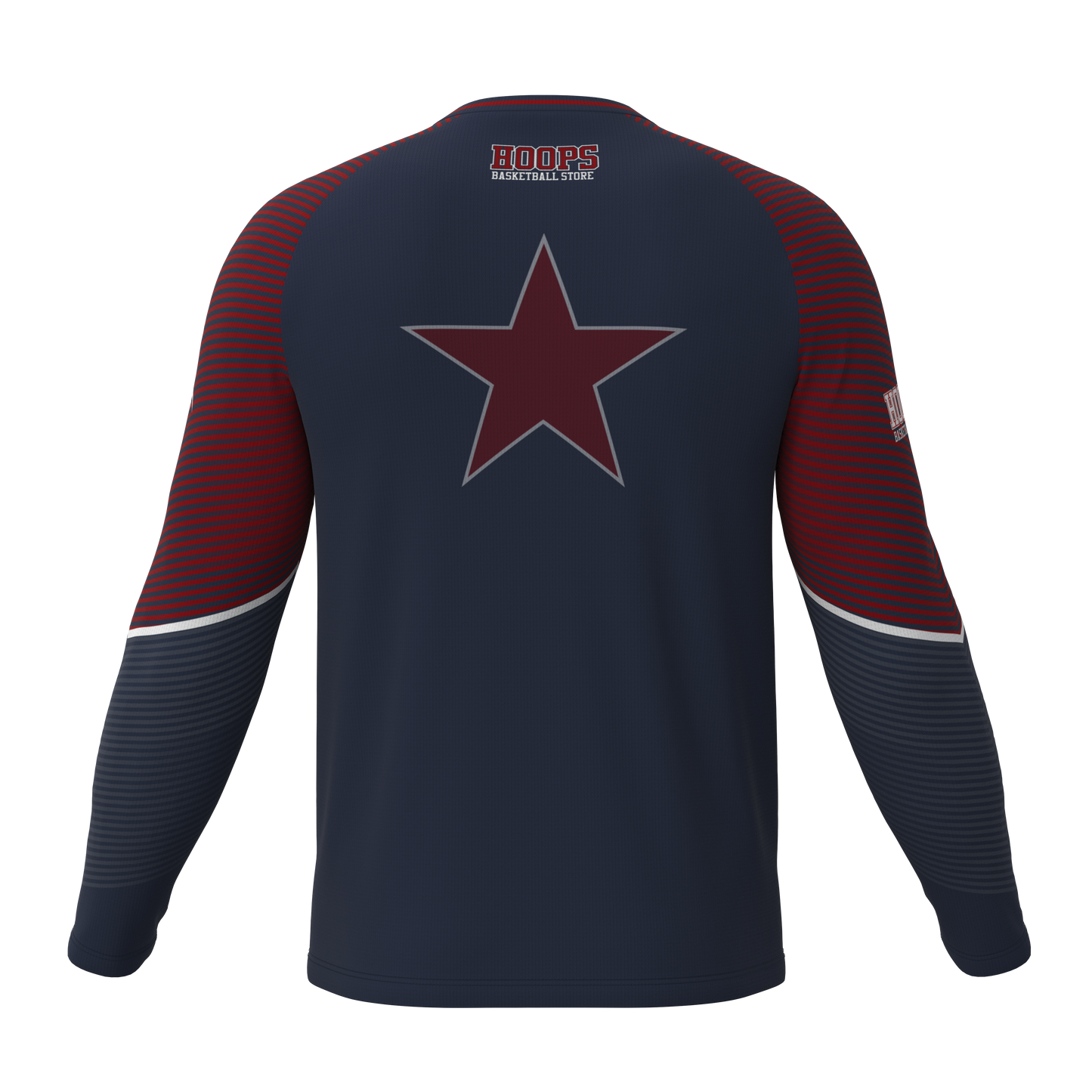 Custom Digital Print Basketball Warm-Up Shirt - 1019