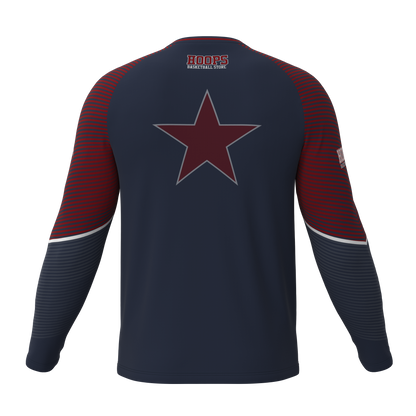 Custom Digital Print Basketball Warm-Up Shirt - 1019