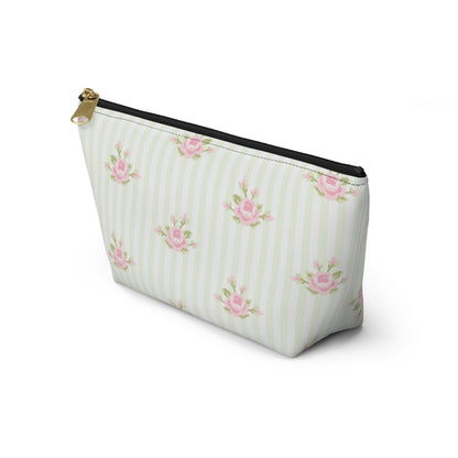 Floral Accessory Pouch | Stylish Makeup Bag, Travel Organizer, Gift for Her, Small Toiletry Kit, Floral Patterned Pouch
