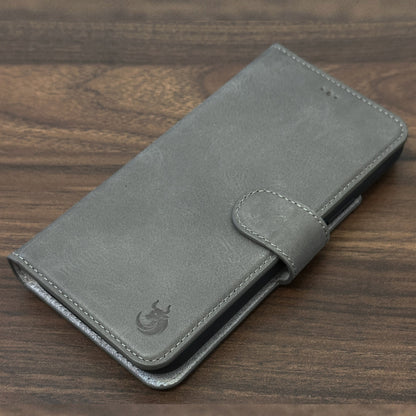 Vegas Premium Leather iPhone 15 Plus Wallet Case with MagSafe | Detachable RFID Blocking Luxury Wallet