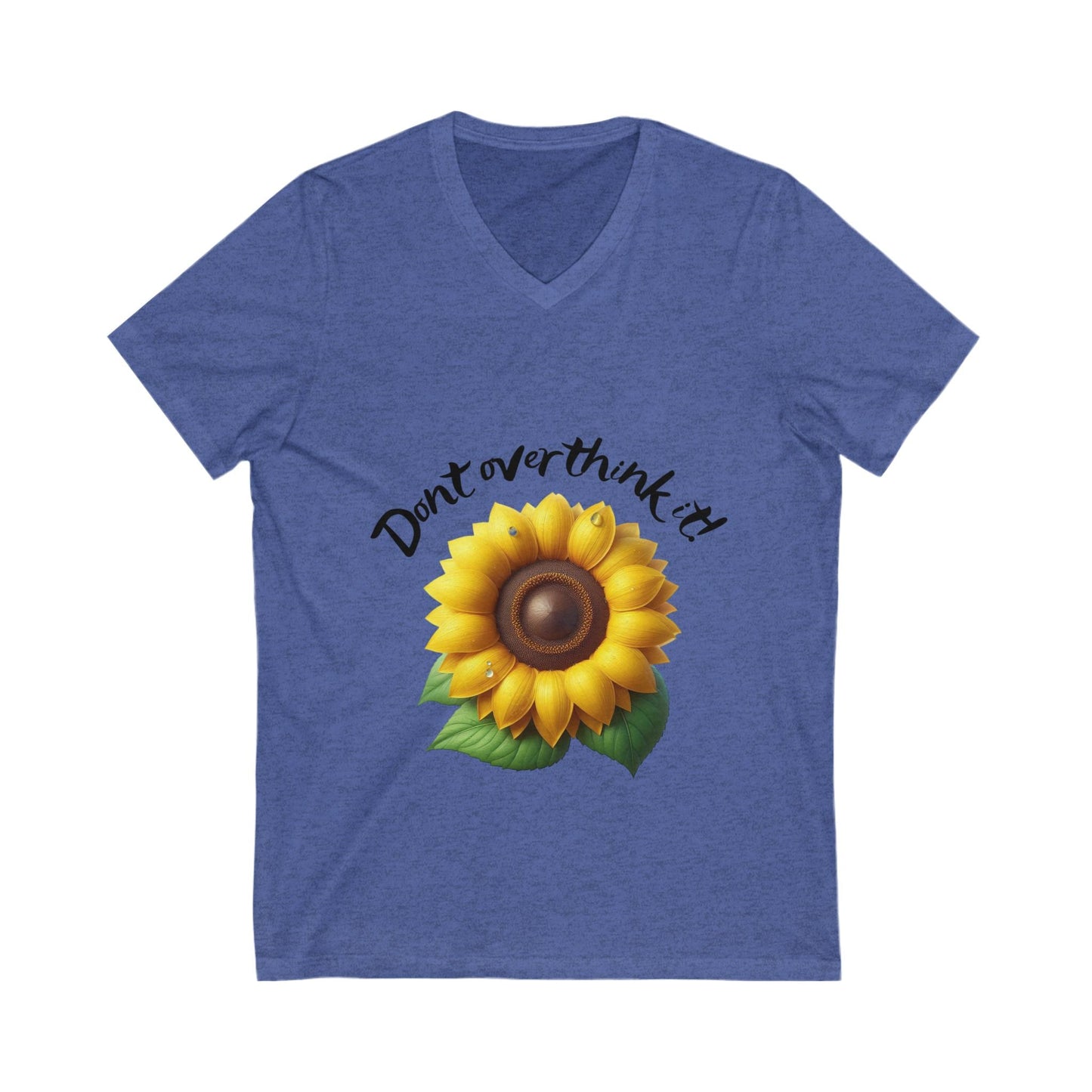 Overthink:  Short Sleeve V-Neck Women's T-shirt