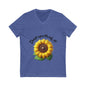 Overthink:  Short Sleeve V-Neck Women's T-shirt