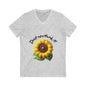 Overthink:  Short Sleeve V-Neck Women's T-shirt