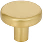 1-1/4" Diameter Satin Nickel Gibson Cabinet Knob