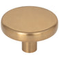1-1/4" Diameter Satin Nickel Gibson Cabinet Knob