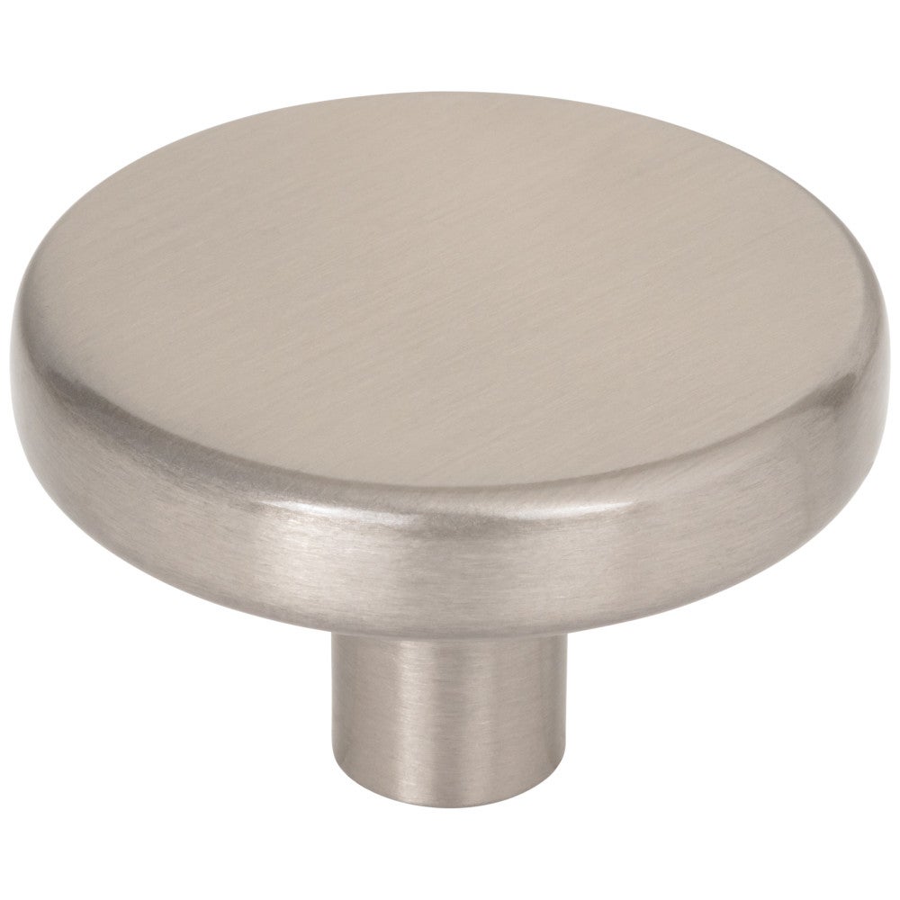 1-1/4" Diameter Satin Nickel Gibson Cabinet Knob