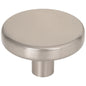1-1/4" Diameter Satin Nickel Gibson Cabinet Knob