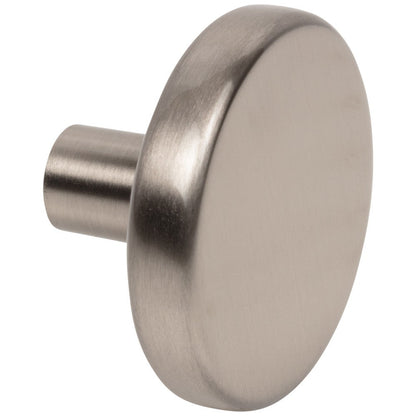 1-1/4" Diameter Satin Nickel Gibson Cabinet Knob