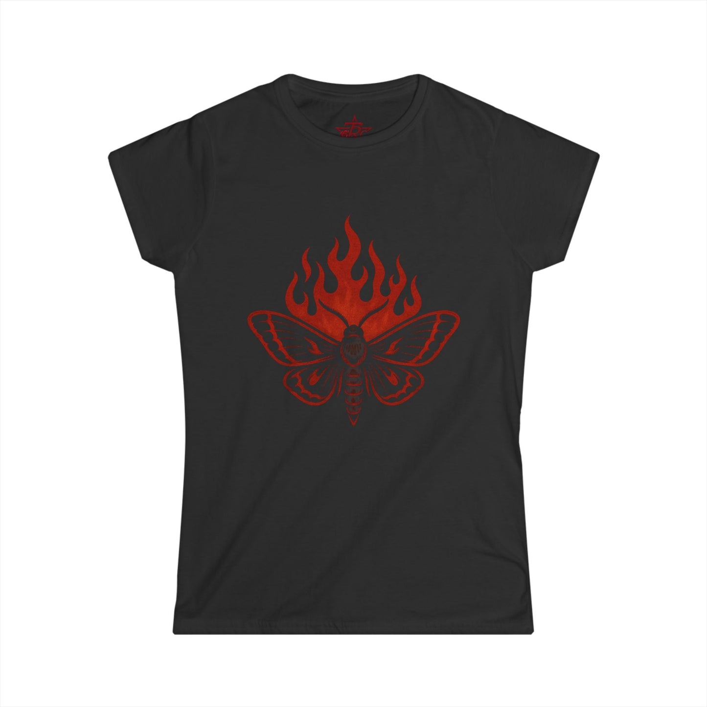 Gothic Fire Moth Graphic Tee