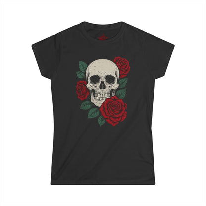 Skulls and Roses Graphic Tank Top