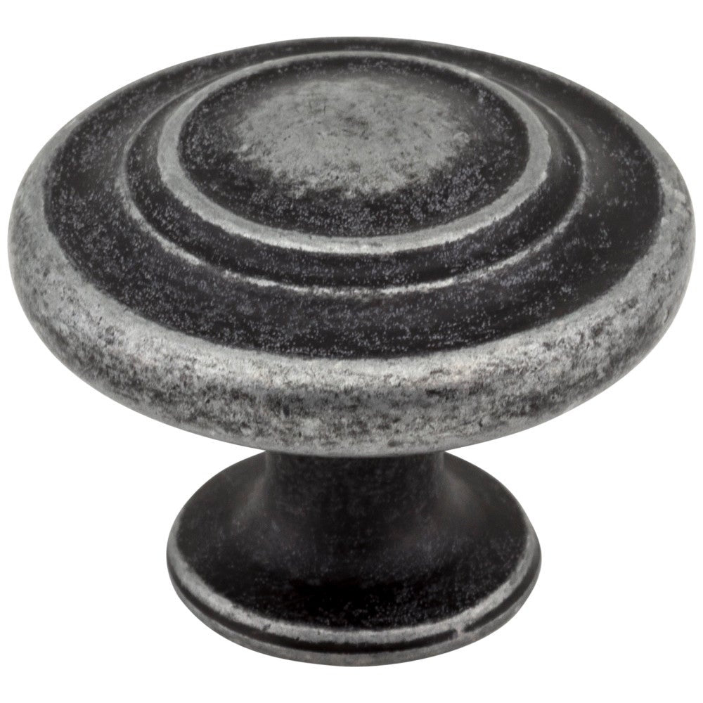 1-5/16" Diameter Satin Nickel Round Arcadia Cabinet Knob