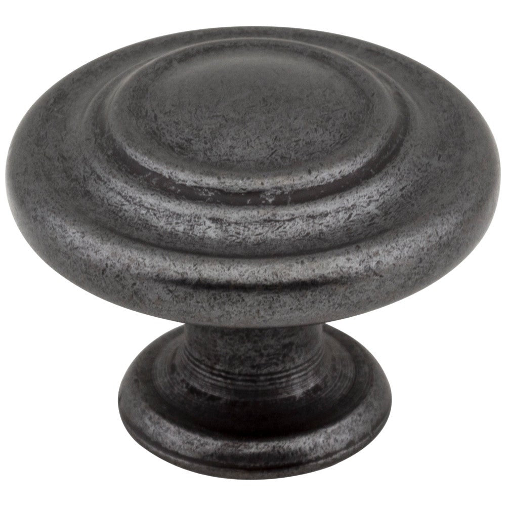 1-5/16" Diameter Satin Nickel Round Arcadia Cabinet Knob