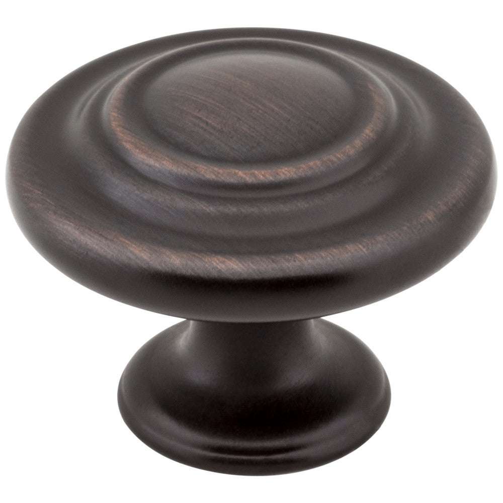1-5/16" Diameter Satin Nickel Round Arcadia Cabinet Knob