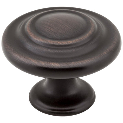 1-5/16" Diameter Satin Nickel Round Arcadia Cabinet Knob