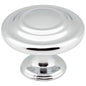 1-5/16" Diameter Satin Nickel Round Arcadia Cabinet Knob